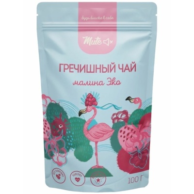 Чай Гречишный “Малина” 100 г Mute
