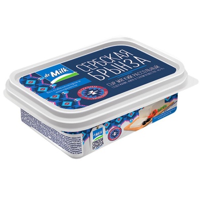 Сыр мягкий Сербская брынза 150 г Dr.Milk