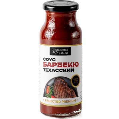 Соус техасский Барбекю 230 г Philosophia de Natura